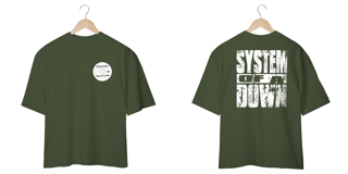 Nome do produto Oversized Unissex - System of a Down