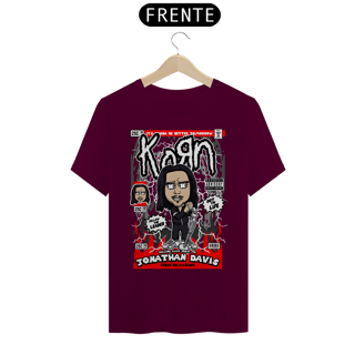 Nome do produto Camiseta Básica - Jonathan Davis - Korn