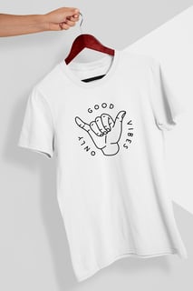 Nome do produto Camiseta Good Vibes Only