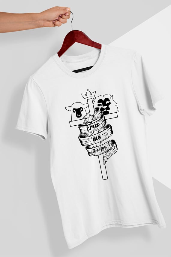 Camiseta A Cruz me Libertou