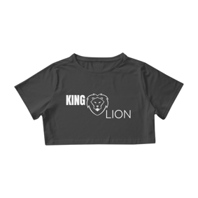 Camisa Cropped - King Lion