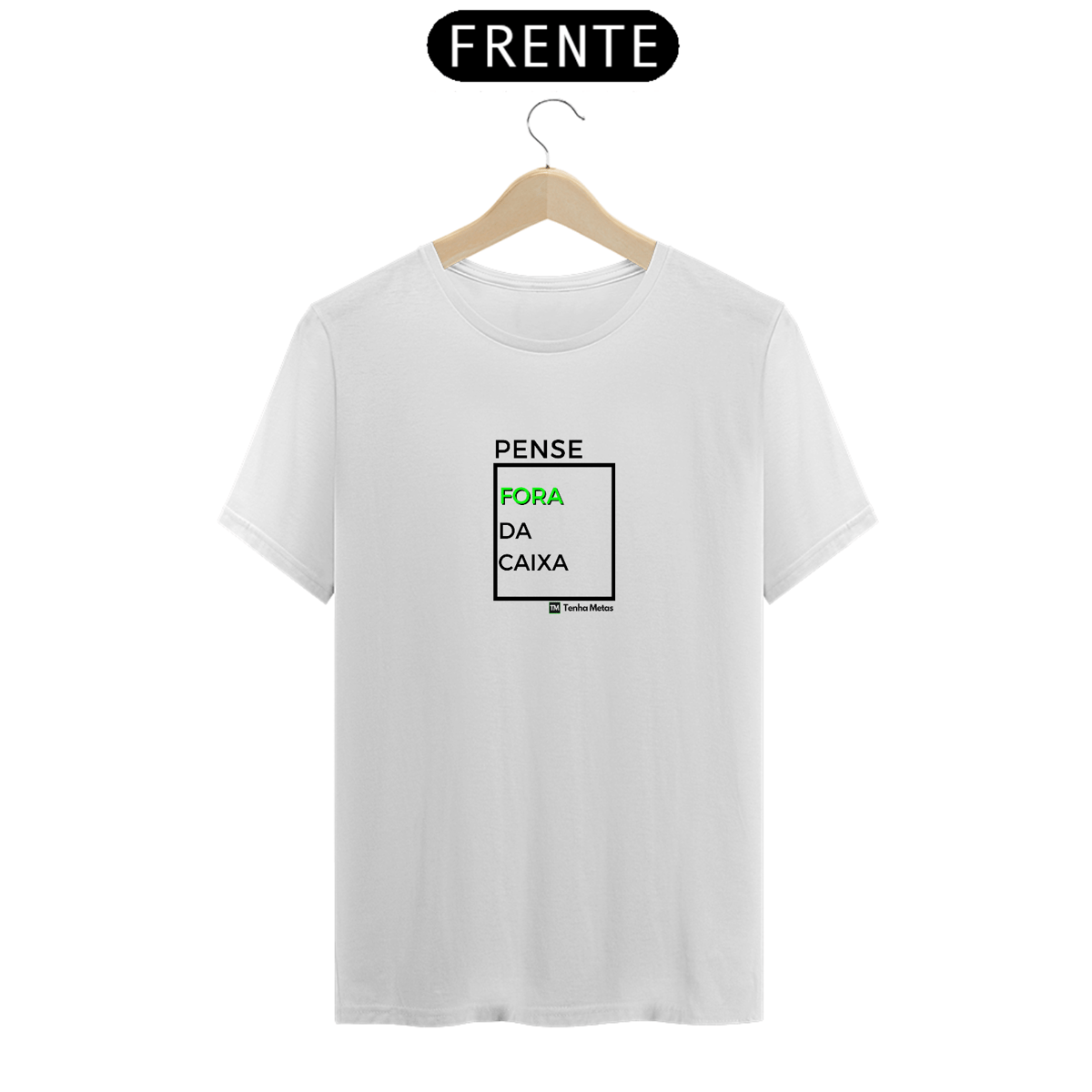 Nome do produto: Camiseta - Fora da caixa
