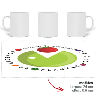 Caneca COME PLANTA Oficial