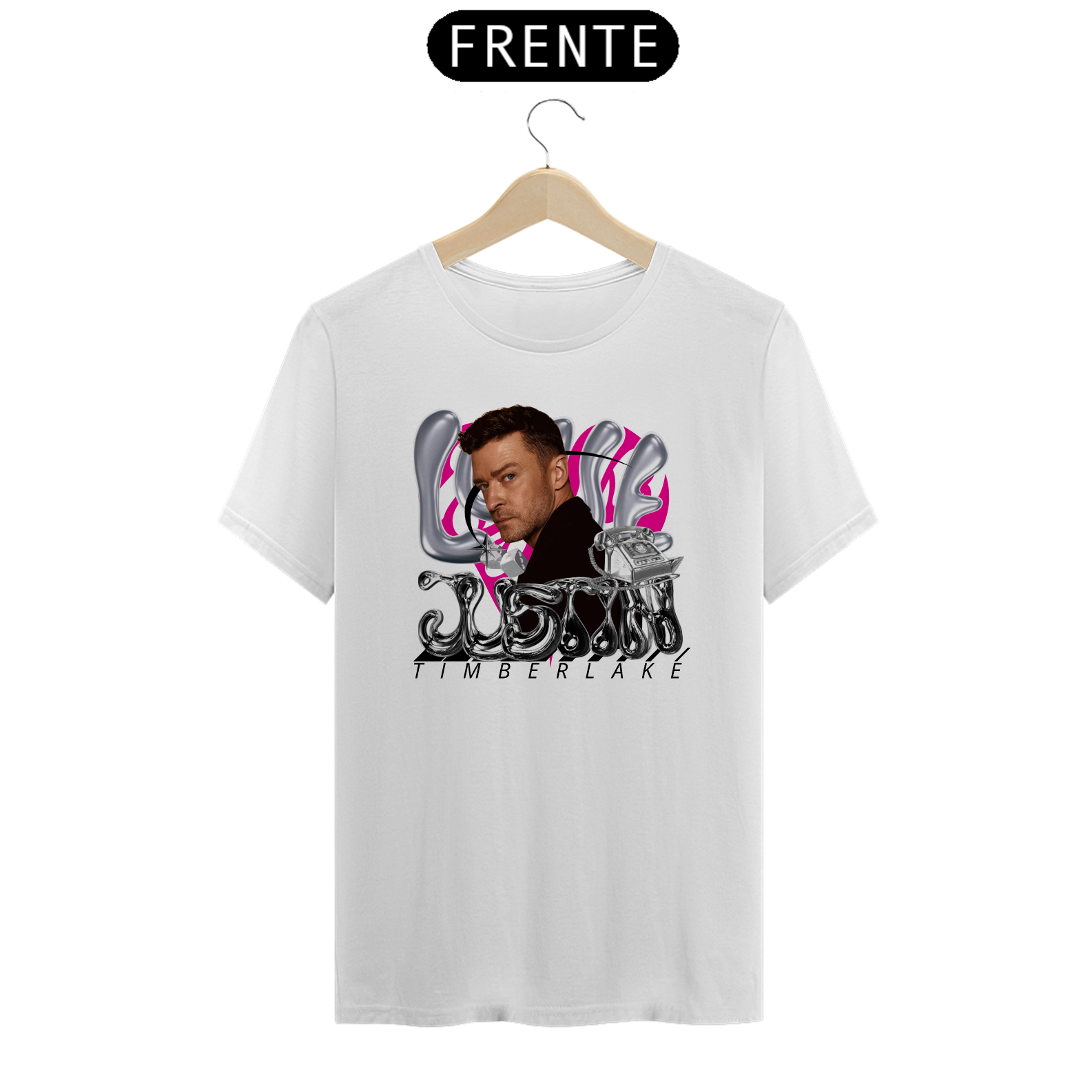 <3 Justin - Lolla - Rock Box Camiseta