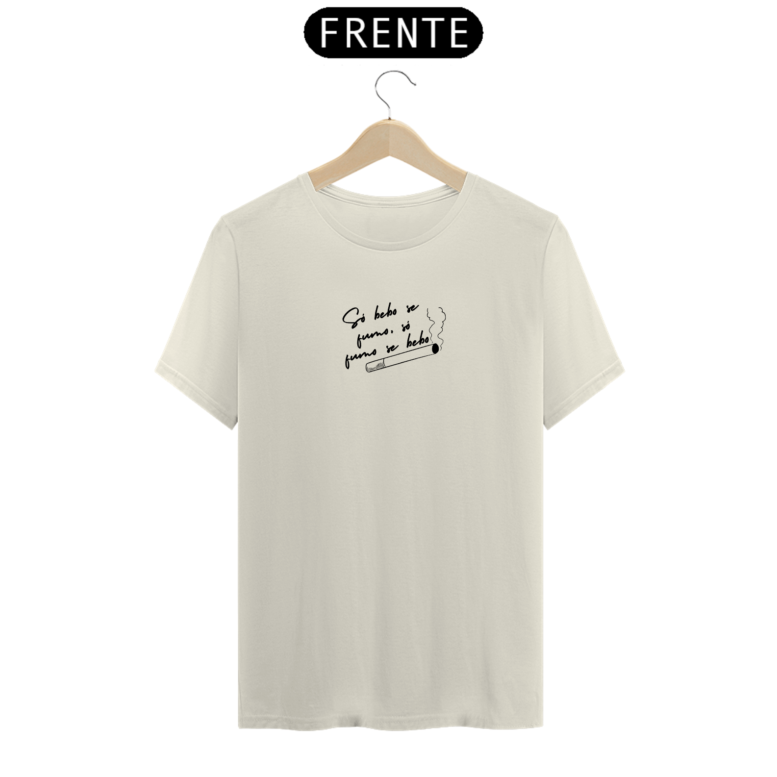 Só Bebo - Camiseta - Tuditu