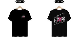 Nome do produto Anti Fitness Club - AntiFitness - Camiseta