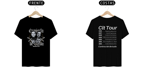 Camiseta de Banda 2 - Merch Bruse
