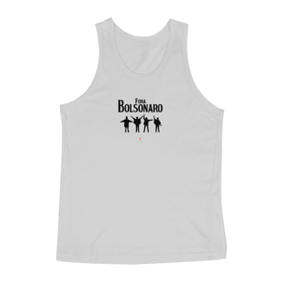 Nome do produtoFora Bolsonaro regata (texto preto)