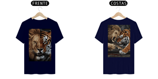 Nome do produto [ESPECIAL] Leão X Tigre [Frente e Verso]