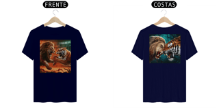 Nome do produto [ESPECIAL] Leão X Tigre [Frente e Verso]