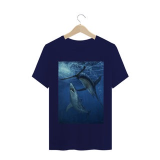Nome do produto TUBARÃO VS PEIXE ESPADA (ILUSTRAÇÃO)