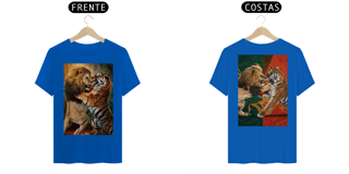 Nome do produto [ESPECIAL] Leão X Tigre [Frente e Verso]