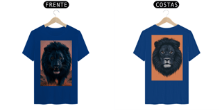 Nome do produto [ESPECIAL] Leão Preto [Imagem Criada - Frente e Verso]