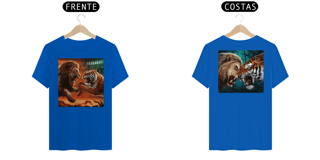 Nome do produto [ESPECIAL] Leão X Tigre [Frente e Verso]
