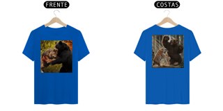 Nome do produto [ESPECIAL] Leão e Tigre X Urso (s) [FRENTE E COSTAS]