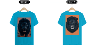 Nome do produto [ESPECIAL] Leão Preto [Imagem Criada - Frente e Verso]