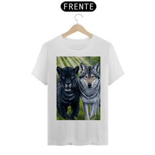 Nome do produto Onça Pintada Preta ou Pantera e Lobo Cinzento