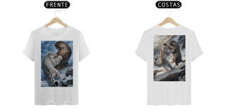 Nome do produto [ESPECIAL] Leopardo das Neves X Puma [Imagem Criada - Frente e Verso]