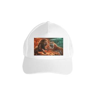 Nome do produto Boné - Leão X Tigre