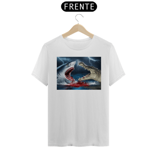 Nome do produto Tubarão X Crocodilo [Arte]