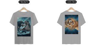 Nome do produto [ESPECIAL] Lobo X Puma [Frente e Verso]