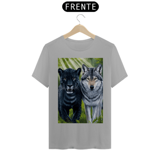 Nome do produto Onça Pintada Preta ou Pantera e Lobo Cinzento