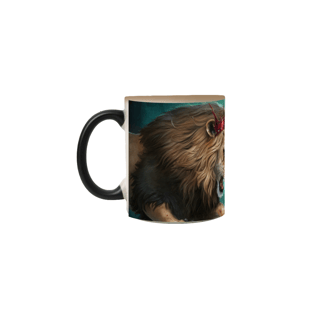 Nome do produto Caneca Mágica - Leão X Tigre