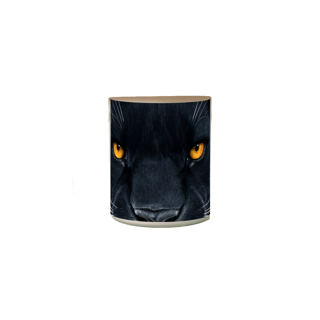Nome do produto Caneca Mágica - Pantera Close