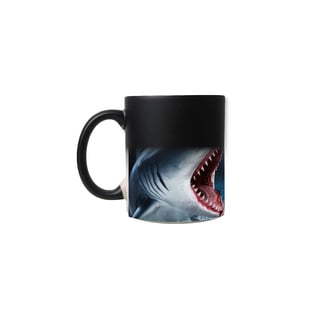 Nome do produto Caneca Mágica - Tubarão X Crocodilo