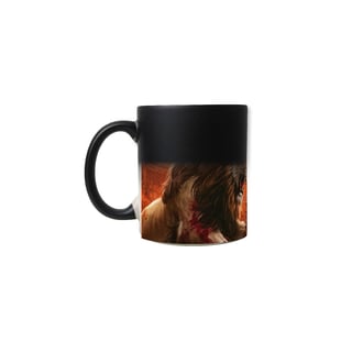 Nome do produto Caneca Mágica - Leão X Tigre (Coliseu ao Fundo)