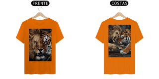 Nome do produto [ESPECIAL] Leão X Tigre [Frente e Verso]