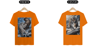 Nome do produto [ESPECIAL] Leopardo das Neves X Puma [Imagem Criada - Frente e Verso]