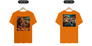 Nome do produto [ESPECIAL] Leão X Tigre [Frente e Verso]