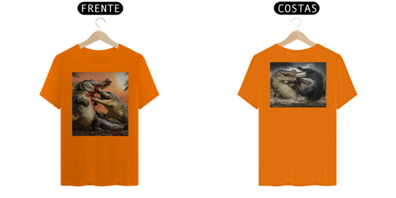 [ESPECIAL] Crocodilo x Crocodilo x Jacaré (Artes) {FRENTE e COSTAS]