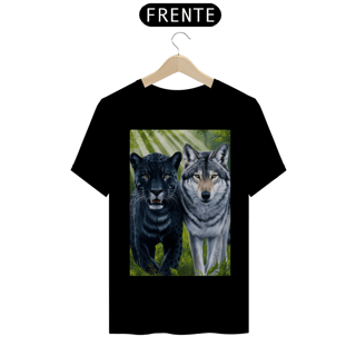 Nome do produto Onça Pintada Preta ou Pantera e Lobo Cinzento