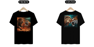 Nome do produto [ESPECIAL] Leão X Tigre [Frente e Verso]