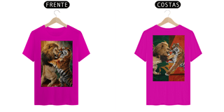 Nome do produto [ESPECIAL] Leão X Tigre [Frente e Verso]