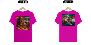 Nome do produto [ESPECIAL] Leão X Tigre [Frente e Verso]