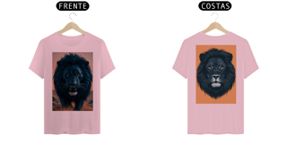 Nome do produto [ESPECIAL] Leão Preto [Imagem Criada - Frente e Verso]