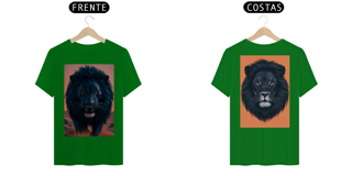 Nome do produto [ESPECIAL] Leão Preto [Imagem Criada - Frente e Verso]