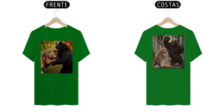 Nome do produto [ESPECIAL] Leão e Tigre X Urso (s) [FRENTE E COSTAS]