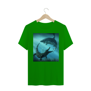 Nome do produto TUBARÃO BRANCO VS CROCODILO