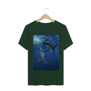 Nome do produto TUBARÃO VS PEIXE ESPADA (ILUSTRAÇÃO)