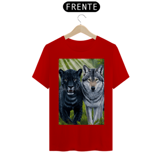 Nome do produto Onça Pintada Preta ou Pantera e Lobo Cinzento