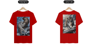 Nome do produto [ESPECIAL] Leopardo das Neves X Puma [Imagem Criada - Frente e Verso]