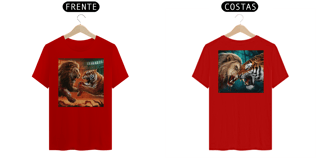Nome do produto [ESPECIAL] Leão X Tigre [Frente e Verso]
