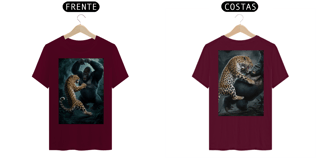 Nome do produto [ESPECIAL] Leopardo X Gorila [Frente e Verso]