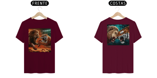 Nome do produto [ESPECIAL] Leão X Tigre [Frente e Verso]