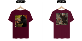 Nome do produto [ESPECIAL] Leão e Tigre X Urso (s) [FRENTE E COSTAS]