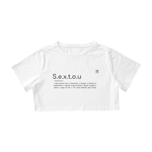 Nome do produtoCamiseta Cropped Nomar - Sextou